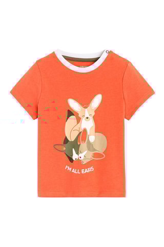 T-shirt - Oranje - Obaïbi -