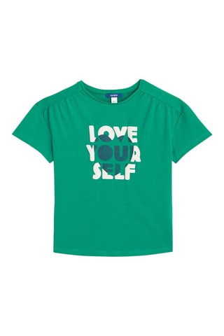 T-shirt - Verde chiaro - Okaïdi