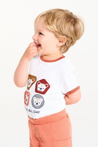 T-shirt - Bianco - Obaïbi