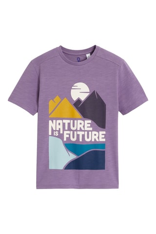 T-shirt - Viola - Okaïdi