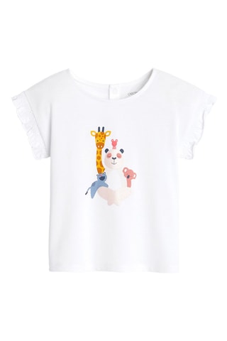 T-shirt - Bianco - Obaïbi