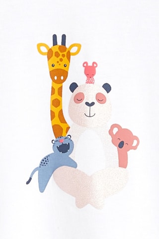 T-shirt - Bianco - Obaïbi