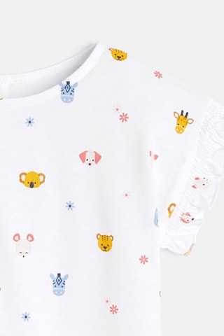 T-shirt - Bianco - Obaïbi