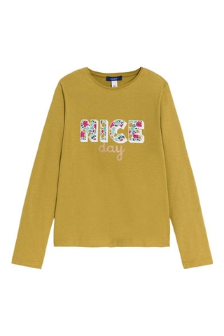 T-shirt - Verde oliva - Okaïdi