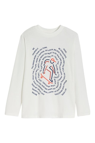 T-shirt - Bianco - Okaïdi