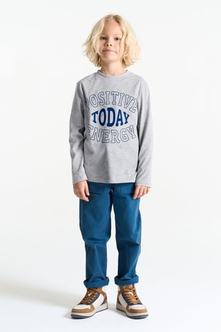 T-shirt - Grigio melange - Okaïdi