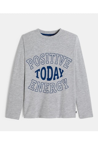 T-shirt - Grigio melange - Okaïdi