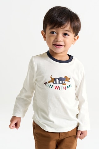 T-shirt - Bianco - Obaïbi