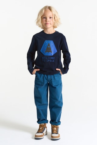 T-shirt - Navy - Okaïdi