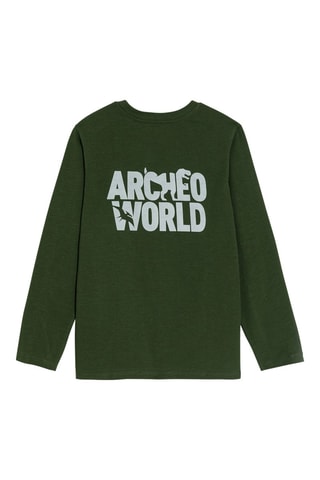 T-shirt - Kaki - Okaïdi