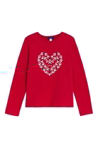 T-shirt - Rosso - Okaïdi