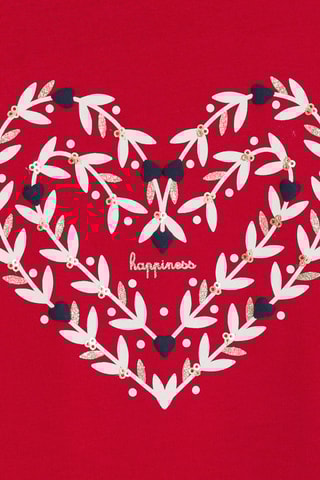 T-shirt - Rosso - Okaïdi