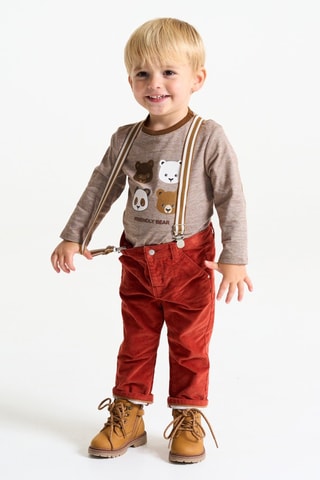 T-shirt - Marrone - Obaïbi