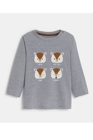 T-shirt - Grigio - Obaïbi