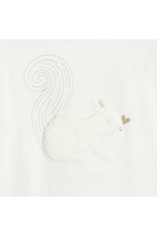 T-shirt - Ecrù - Okaïdi