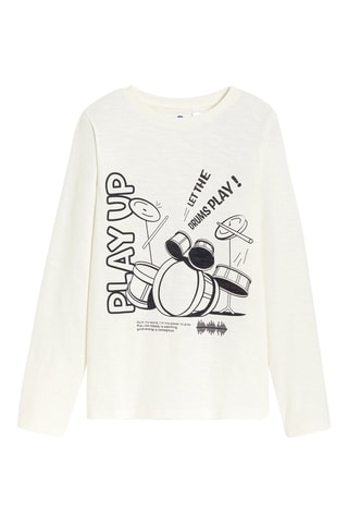 T-shirt - Bianco - Okaïdi