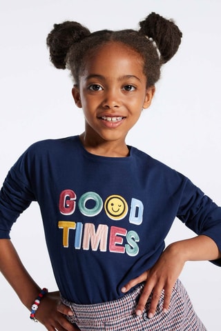 T-shirt - Blu - Okaïdi