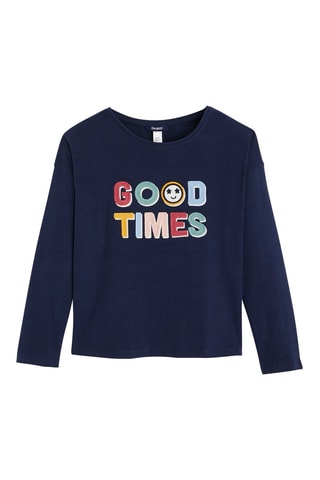 T-shirt - Blu - Okaïdi