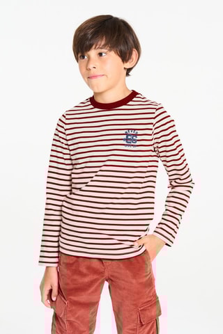 T-shirt - Rosso - Okaïdi