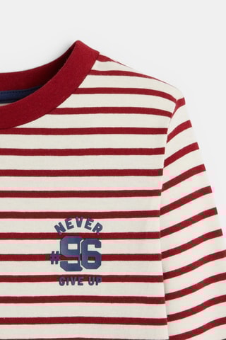 T-shirt - Rosso - Okaïdi