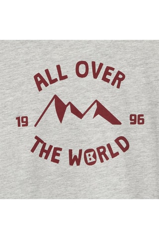 T-shirt - Grigio melange - Okaïdi