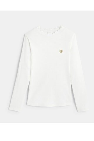 T-shirt - Ecrù - Okaïdi