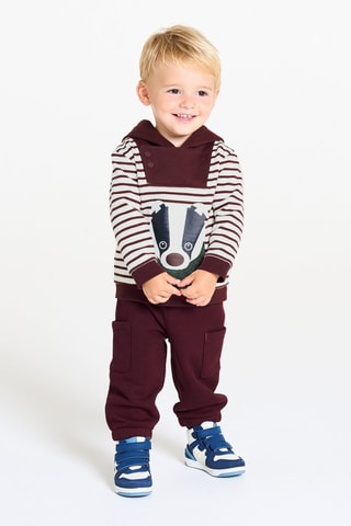 Felpa con cappuccio - Viola - Obaïbi