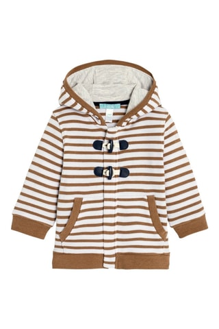 Felpa con cappuccio - Marrone - Obaïbi