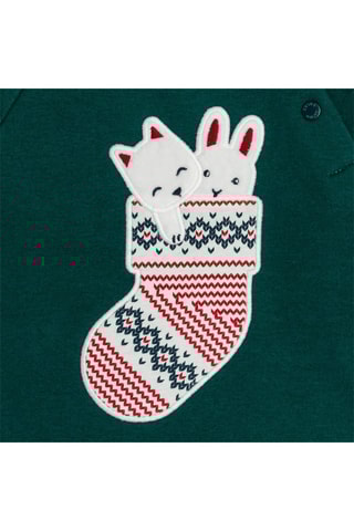 Felpa - Verde scuro - Obaïbi