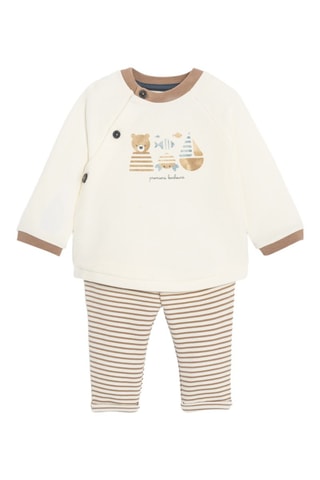 Felpa e pantaloni - Beige - Obaïbi