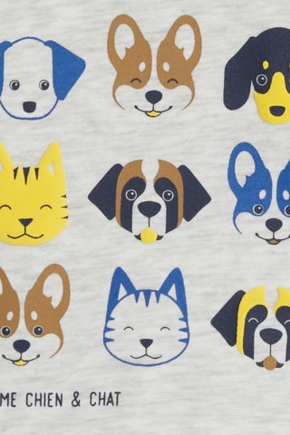 Felpa - Grigio chiaro melange - Obaïbi