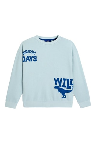 Felpa Jurassic World - Blu chiaro - Okaïdi