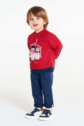 Felpa - Rosso - Obaïbi