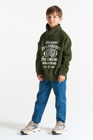 Felpa - Kaki - Okaïdi