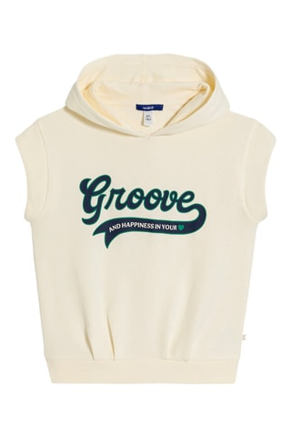 Felpa senza maniche - Avorio - Okaïdi