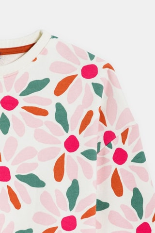 Felpa - Rosa e bianco - Okaïdi