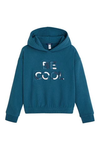 Felpa con cappuccio - Blu - Okaïdi