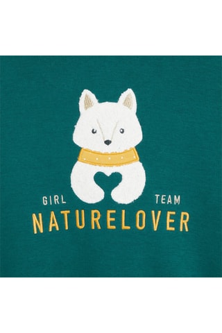 Felpa con cappuccio - Verde scuro - Okaïdi