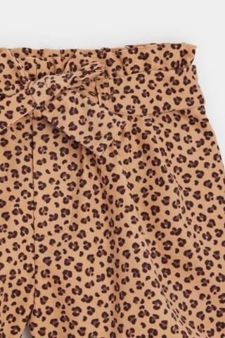 Shorts in velluto - Marrone chiaro - Okaïdi