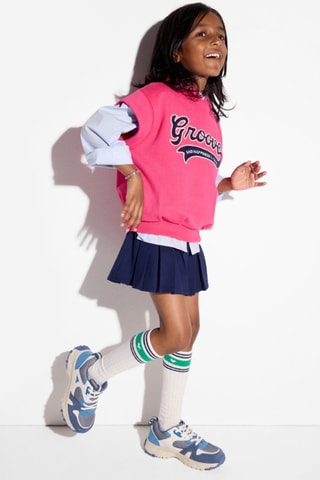 Shorts plissé - Navy - Okaïdi