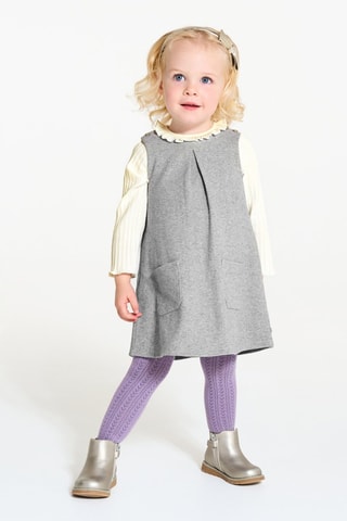 Abito e t-shirt - Grigio e bianco - Obaïbi