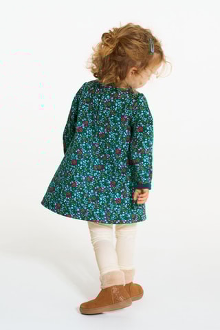 Abito e leggings - Verde e beige melange - Obaïbi