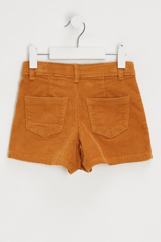 Gonna shorts in velluto - Giallo - Okaïdi