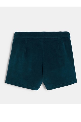 Gonna shorts in velluto - Indaco - Okaïdi