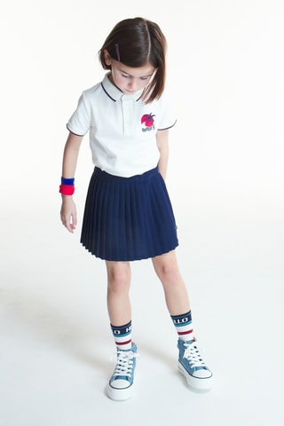 Gonna plissé - Navy - Okaïdi