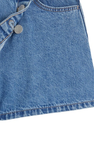 Gonna in jeans - Blu chiaro - Okaïdi