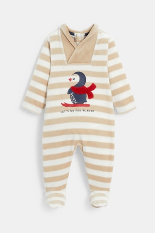 Tutina in velluto - Beige - Obaïbi