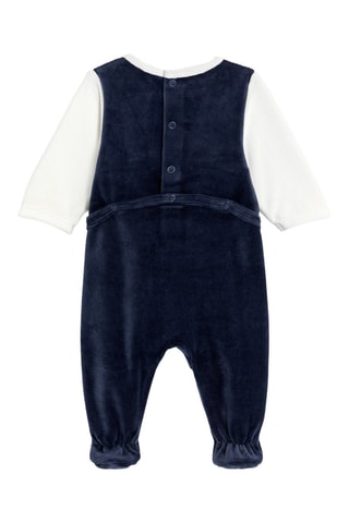 Tutina in velluto - Navy - Obaïbi