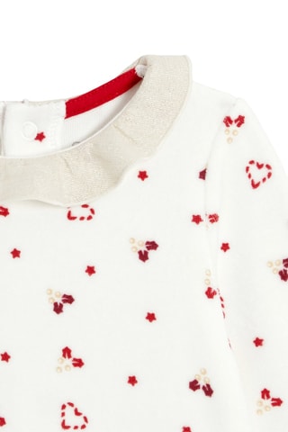 Tutina in velluto - Rosso - Obaïbi