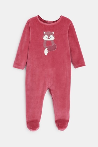 Pigiamino in velluto - Rosa - Obaïbi